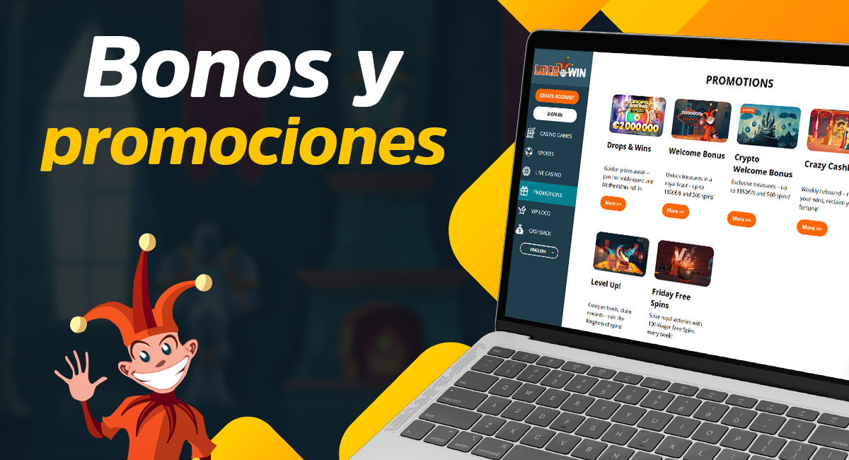 Promociones y bonos para los usuarios de Locowin de España