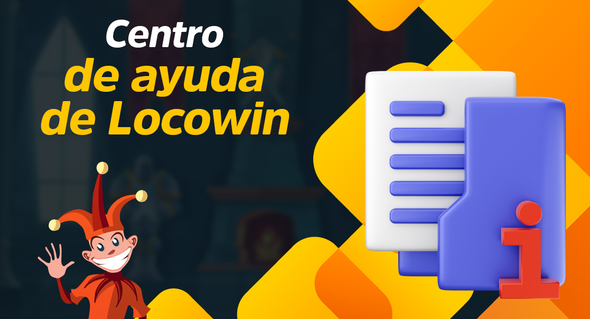 Centro de ayuda en el sitio web de Locowin