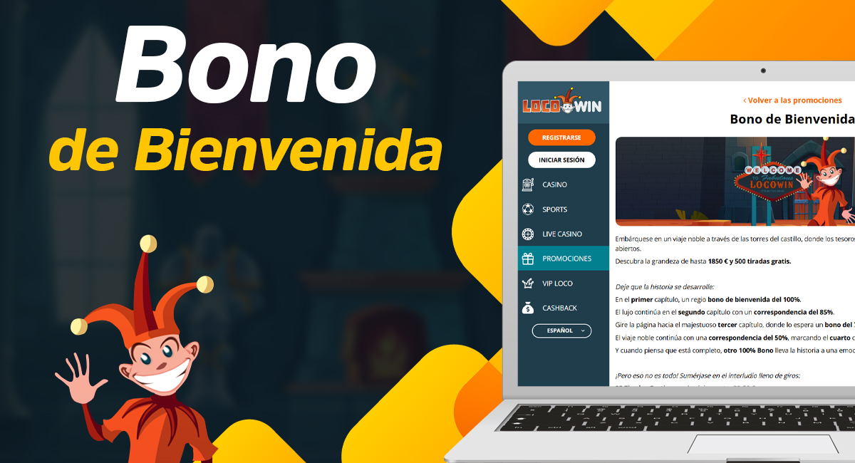 Bónus de boas-vindas para novos utilizadores Locowin