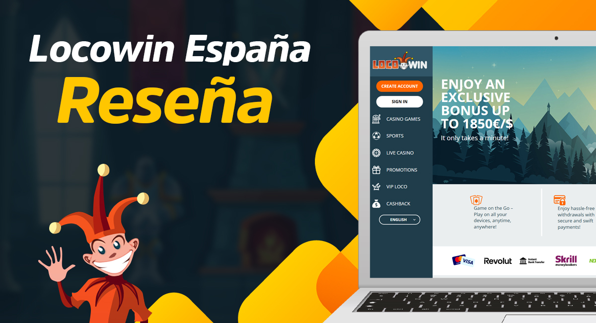 Casino en línea y casa de apuestas Locowin España